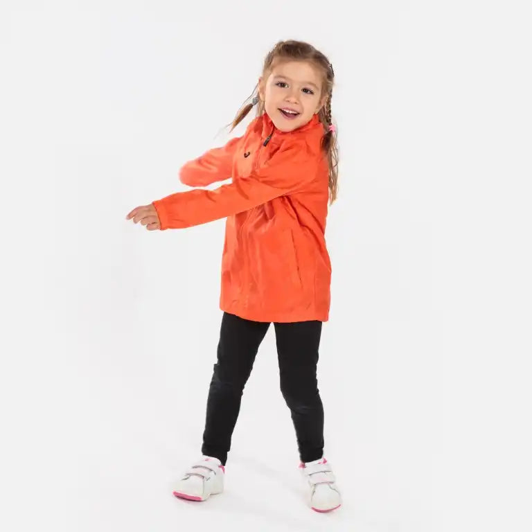 Joma Iris Open Raincoat Zipper Closure