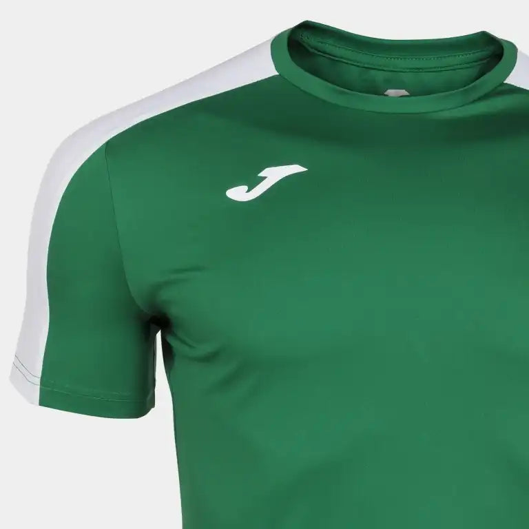 Joma Academy III Green Training Jersey lightweight breathable fabric