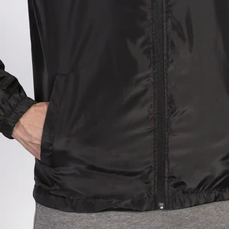 Joma Iris Open Raincoat Zipper Closure