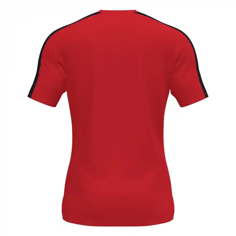 Joma Academy III Red athletic short sleeve jersey for soccer training