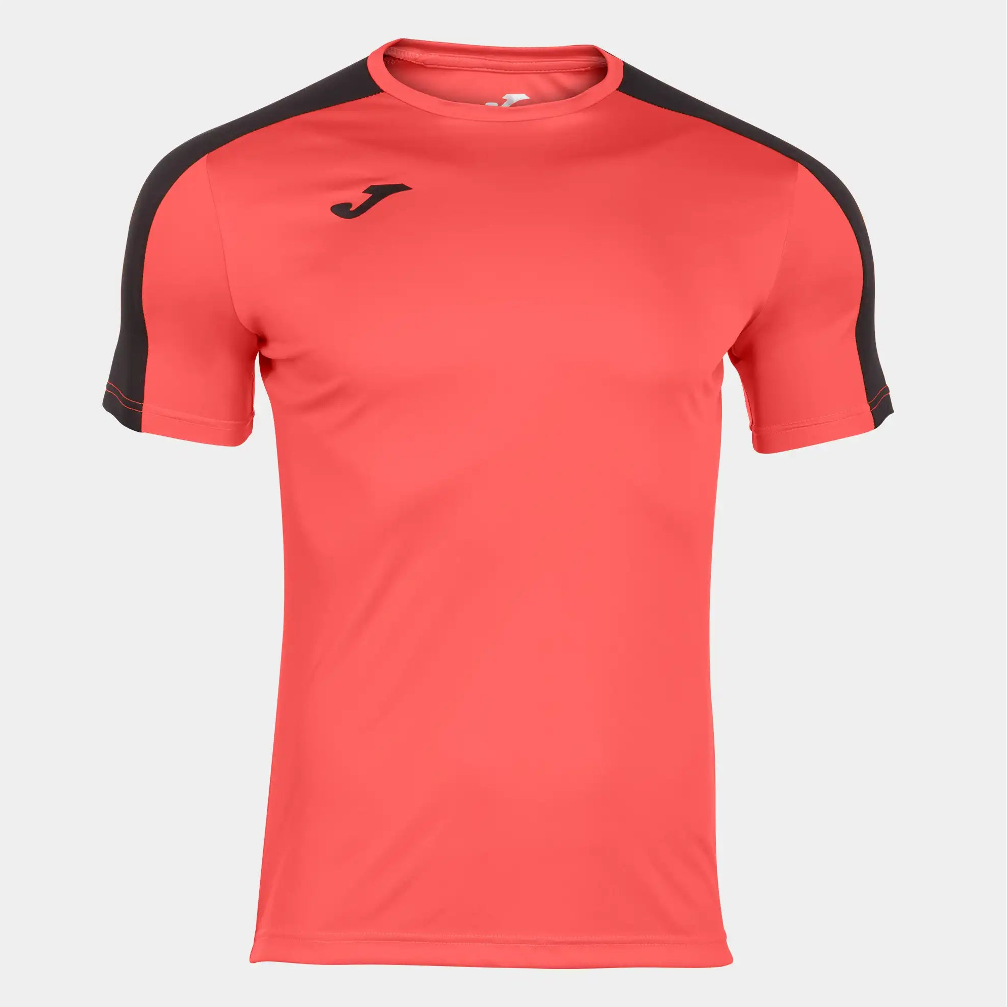 Joma Academy III Coral Short Sleeve Training Jersey front view