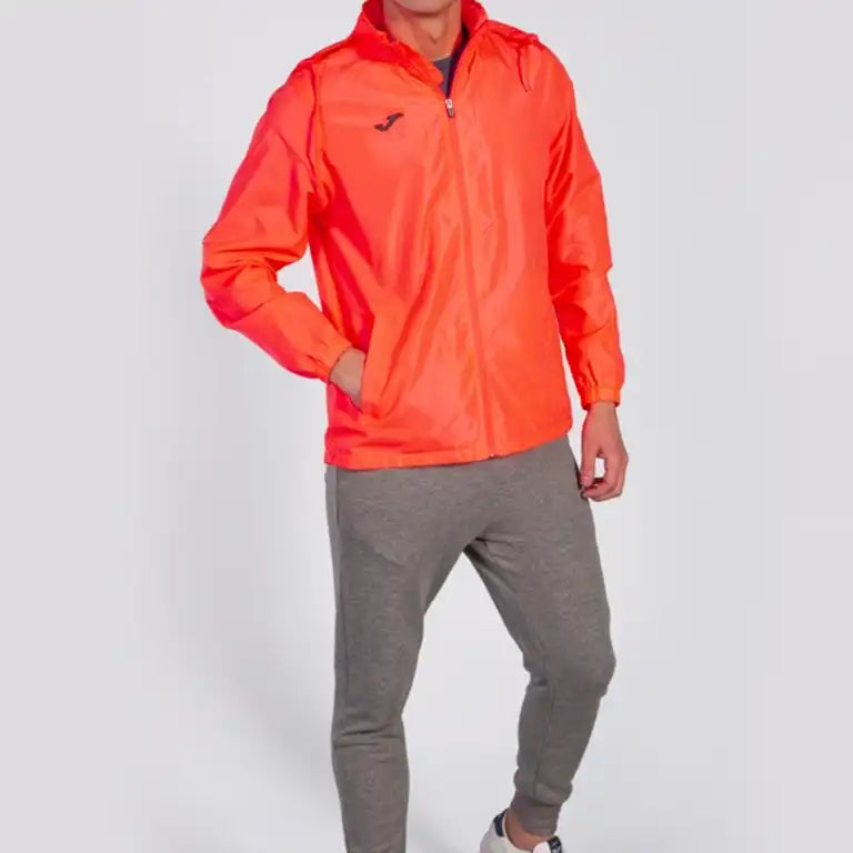 Joma Iris Open Raincoat Zipper Closure