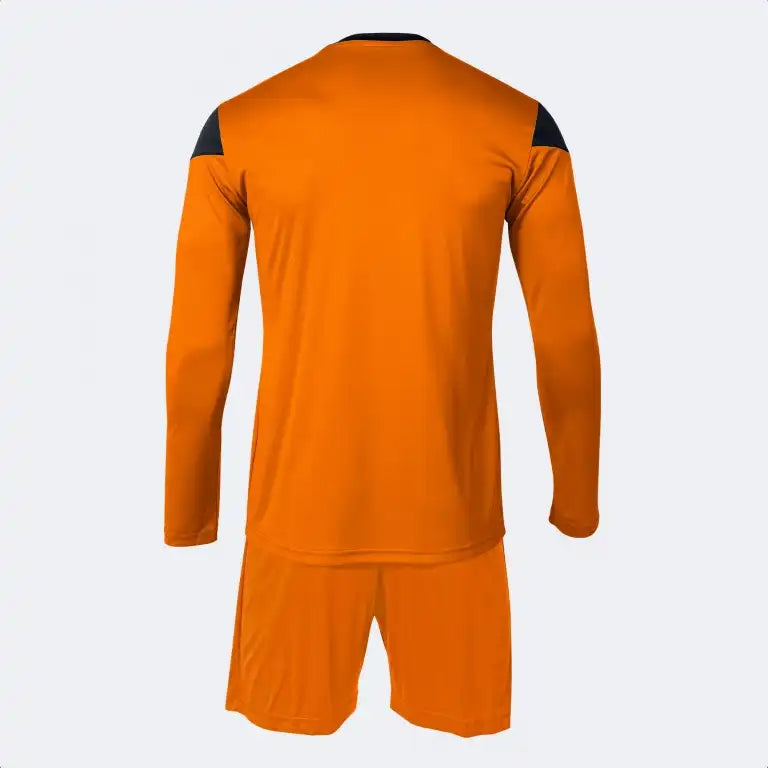 Orange Joma Phoenix soccer goalie set with long-sleeve jersey