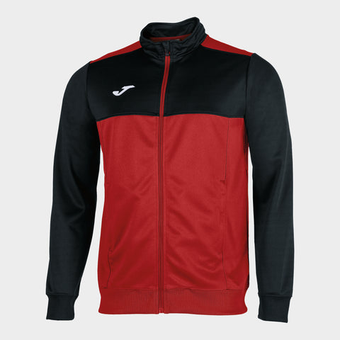 Buy red-black Joma Winner Full Zip Sweatshirt