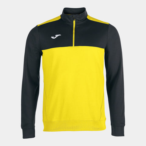 Buy yellow-black Joma Winner Sweatshirt 1/2 Zipper