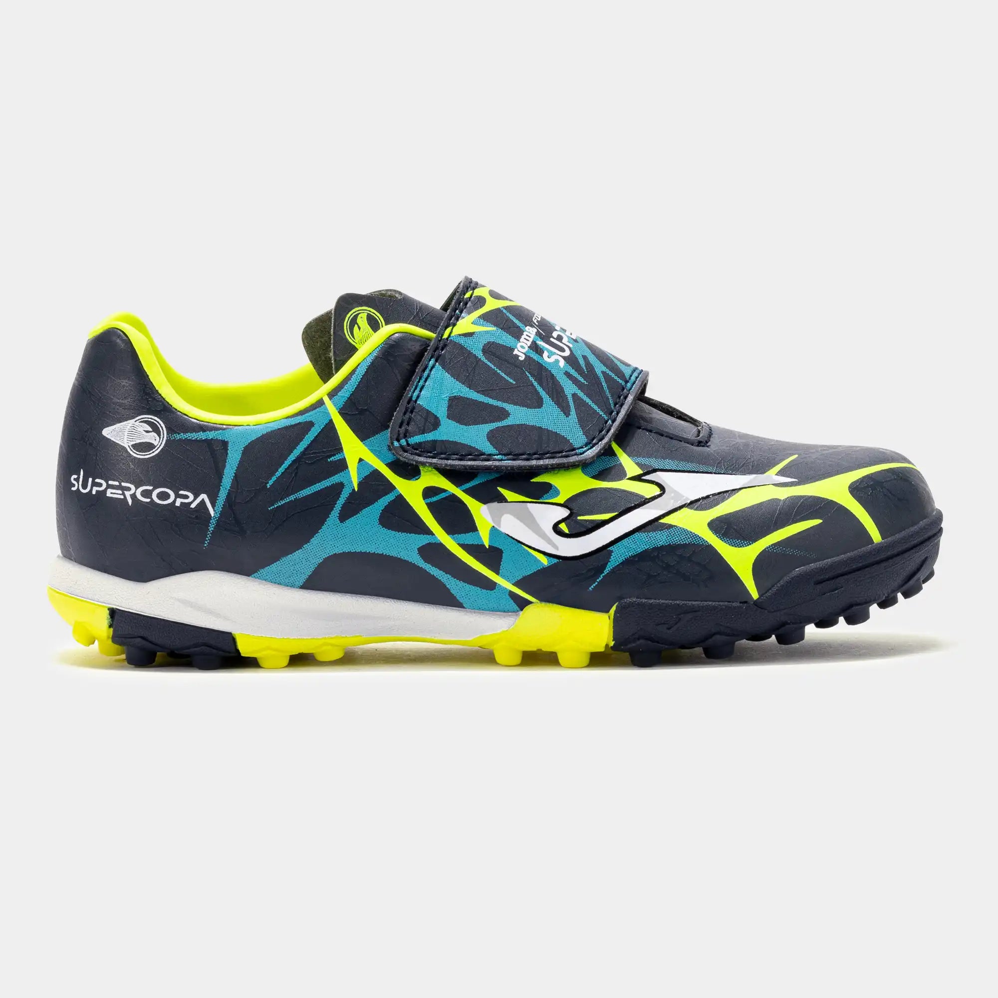 Joma Kids/Youth Supercopa JR Velcro Turf Soccer Shoes