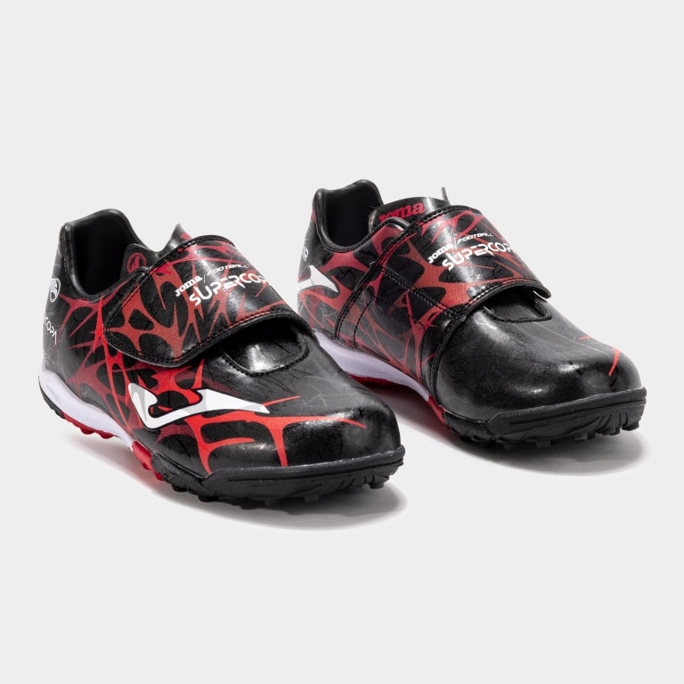 Joma Kids/Youth Supercopa JR Velcro Turf Soccer Shoes