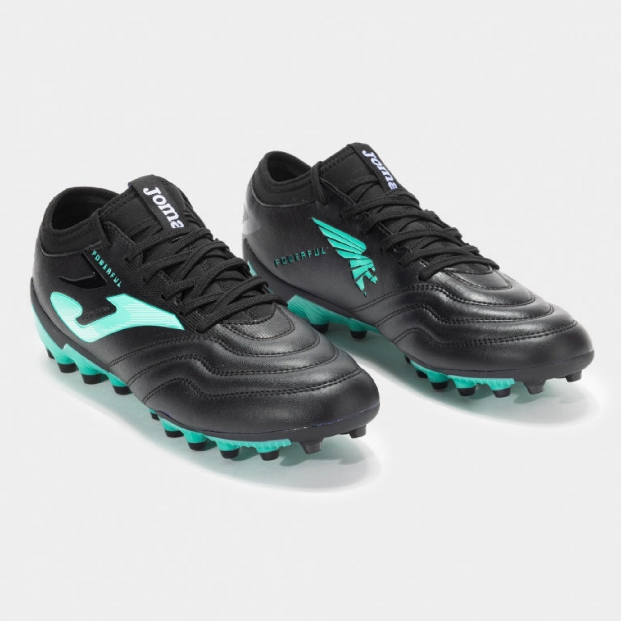 Joma Men's Powerful 2501 Firm Ground Soccer Cleats (FG).Upper made of synthetic leather of great resistance and lightness