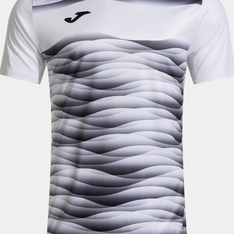 Joma Tiger VII white soccer jersey side angle