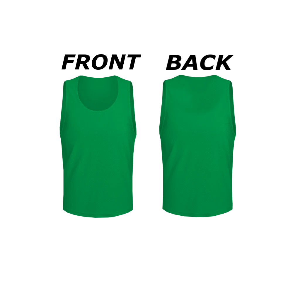 Team Practice Mesh Scrimmage Vests Sport Pinnies Training Bibs (12 Pieces)