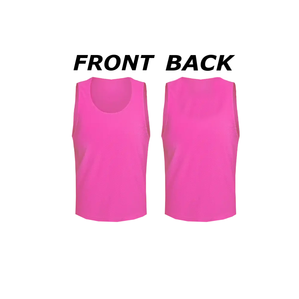 Team Practice Mesh Scrimmage Vests Sport Pinnies Training Bibs (12 Pieces)