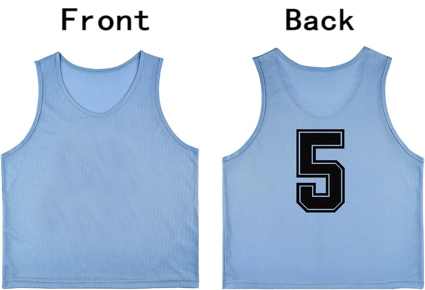 Training Mesh Sports Pinnies Numbered (1-12)