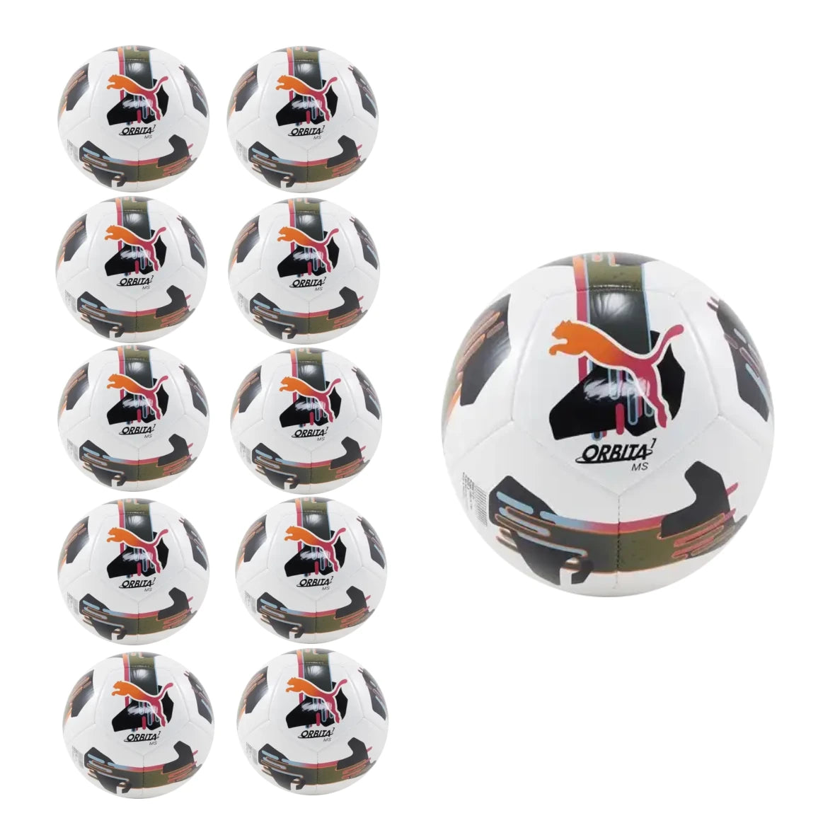 Puma Orbita 7 MS Soccer Ball - (Pack of 4, 6 or 10)