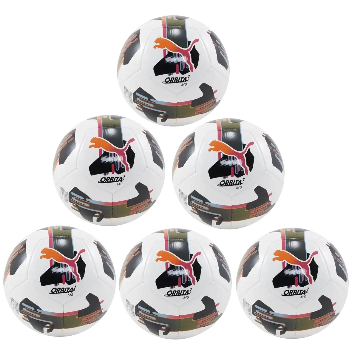 Puma Orbita 7 MS Soccer Ball - (Pack of 4, 6 or 10)