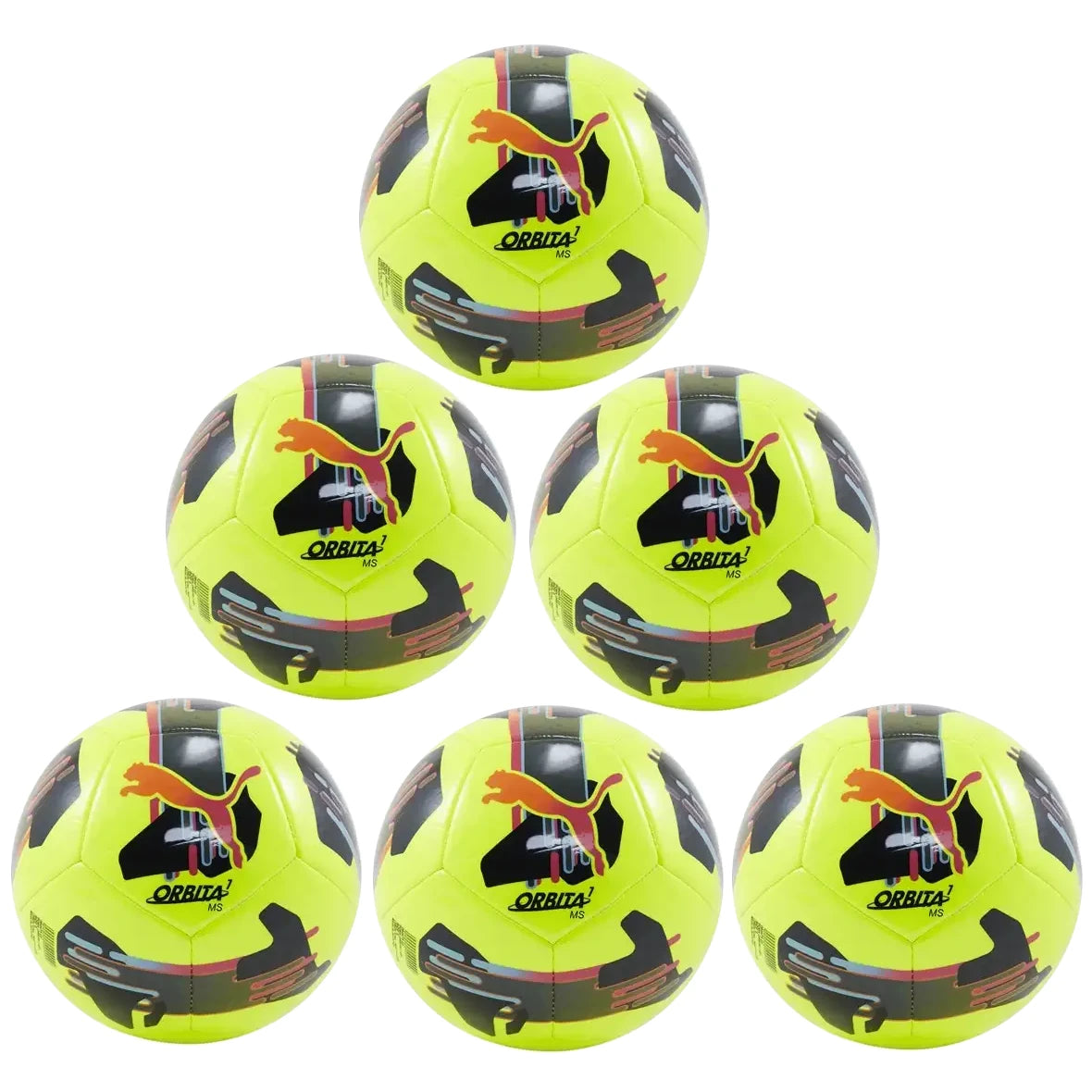 Puma Orbita 7 MS Soccer Ball - (Pack of 4, 6 or 10)