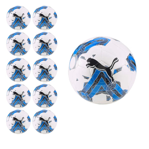 Buy blue Soccer Ball Pack of 10, 6, 4 Puma Orbita 6 MS Training Soccer Ball Multiple Sizes plus Bag