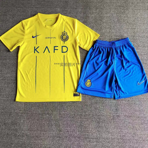 Buy yellow CR7 Al-Nassr Jersey  Home and Away Team.