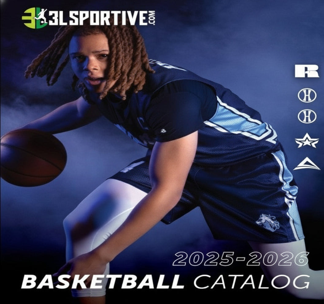 Basketball player in action with 3LSportive and Augusta Brands