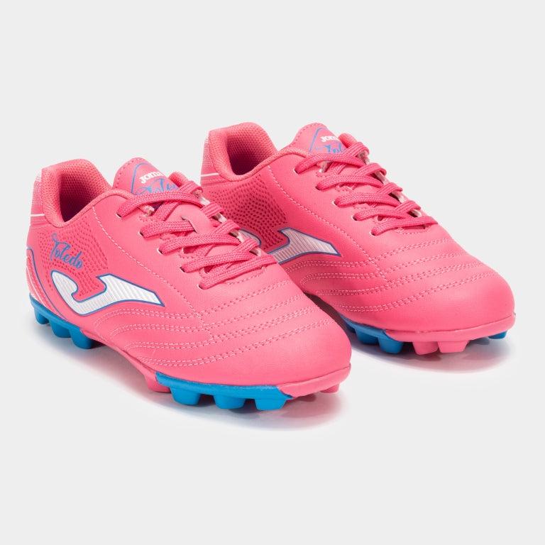 Youth Pink soccer cleats