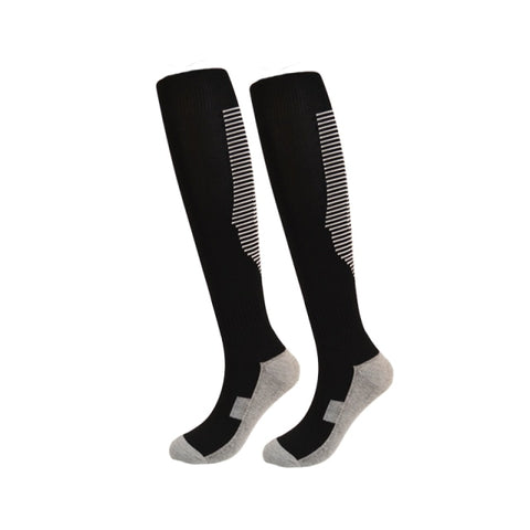 Buy black-1 Compression Socks for Soccer, Running.