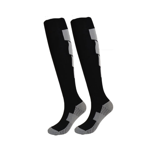 Buy black-2 Compression Socks for Soccer, Running.