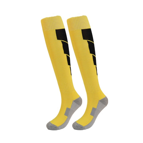 Buy yellow-2 Compression Socks for Soccer, Running.