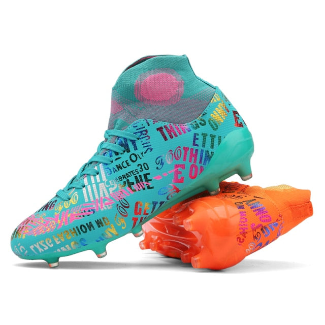 Curious Monkey Youth Custom Cleats