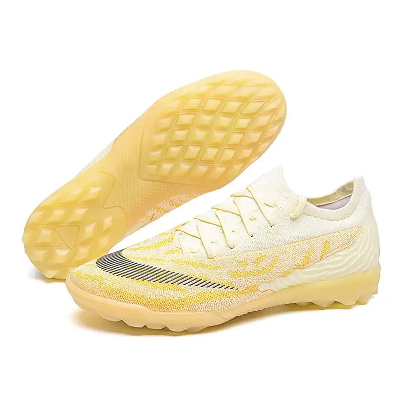 Comprar yellow Kids / Youth Turf Soccer Shoes Ultralight Soccer Cleats for Indoor or Artificial Grass