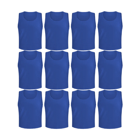 Comprar dark-blue Tych3L 12 Pack of Jersey Bibs Scrimmage Training Vests for all sizes.