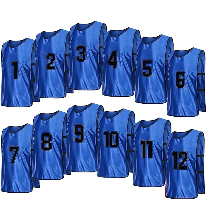 Tych3L Numbered Jersey Bibs Scrimmage Training Vests