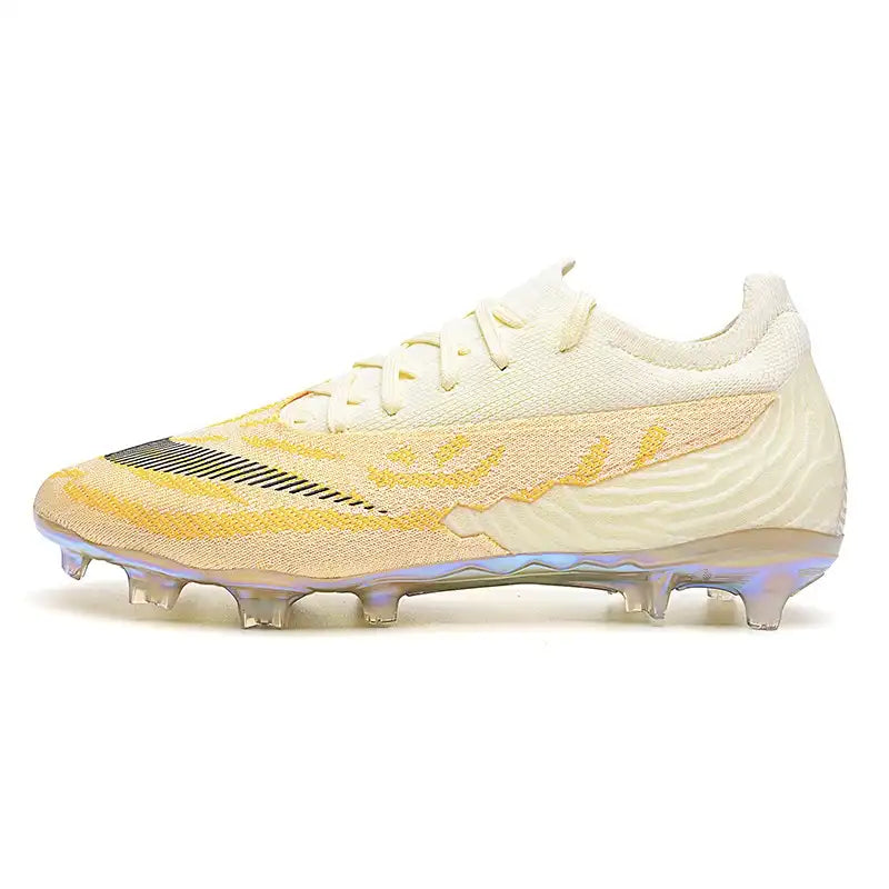 Buy yellow Kids / Youth Soccer Cleats Ultralight CR7 Soccer Cleats for Firm Ground or Artificial Grass