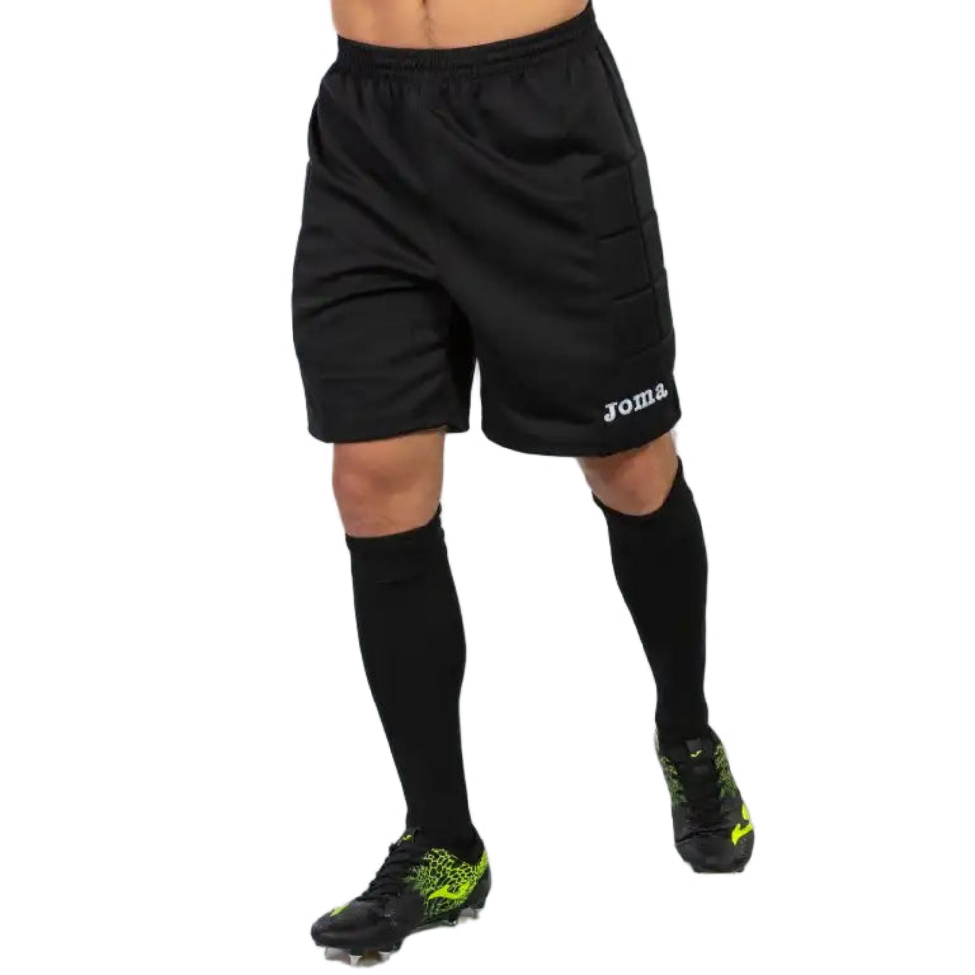 Joma Polyester goalkeeper shorts, abrasion-resistant 