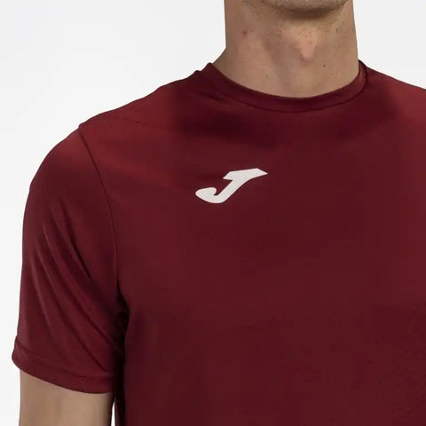 Comprar burgundy Joma Combi Short Sleeve T-Shirt I