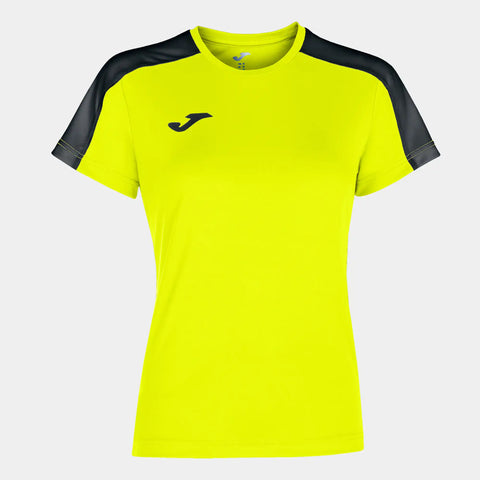 Buy fluor-yellow-black Joma Academy Short Sleeve Women&#39;s Training Jersey