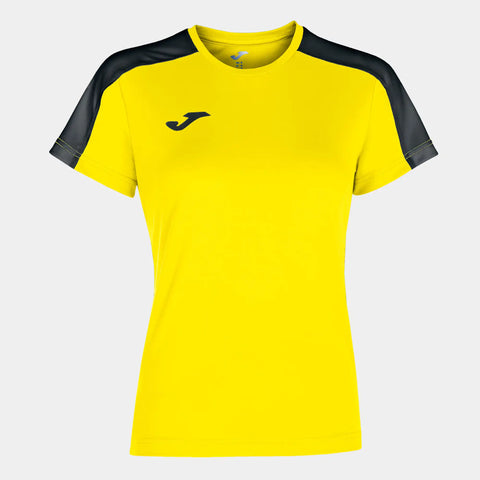 Comprar yellow-black Joma Academy Short Sleeve Women&#39;s Training Jersey
