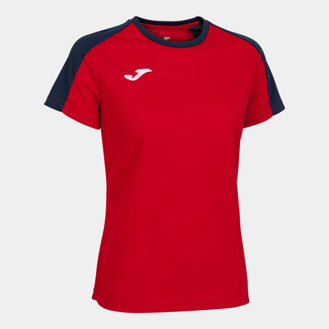 Buy red-navy Joma Eco Championship Short Sleeve Women&#39;s Training Jersey