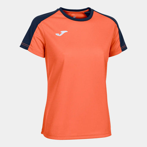 Buy fluor-orange-navy Joma Eco Championship Short Sleeve Women&#39;s Training Jersey