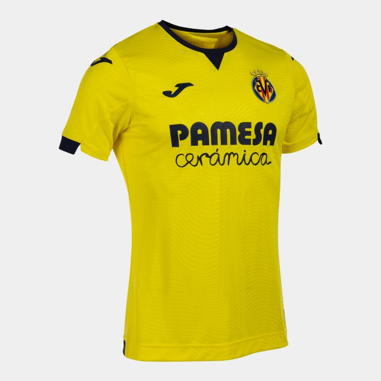 Joma Villarreal Home Team Short Sleeve Fan Jersey 23/24 Season