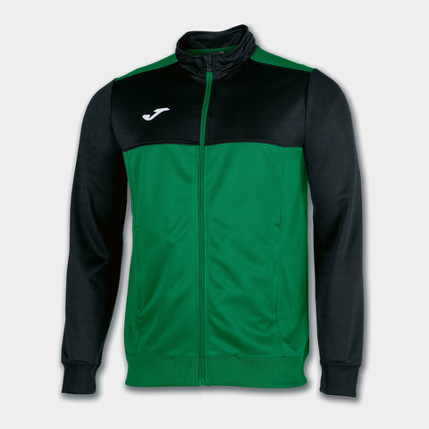 Buy green-black Joma Winner Full Zip Sweatshirt