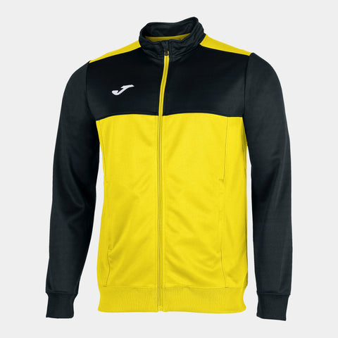 Comprar yellow-black Joma Winner Full Zip Sweatshirt
