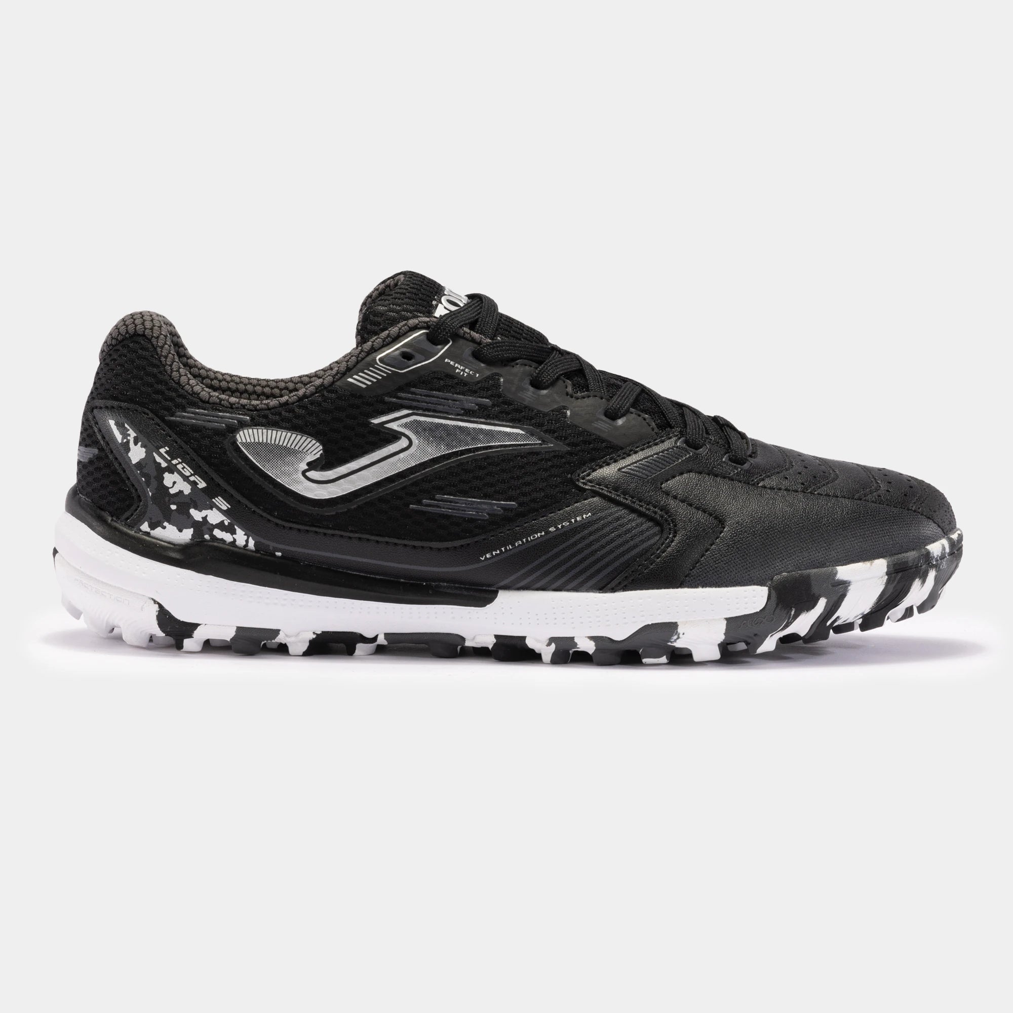 Buy black Joma Liga 5 Turf Soccer Shoes