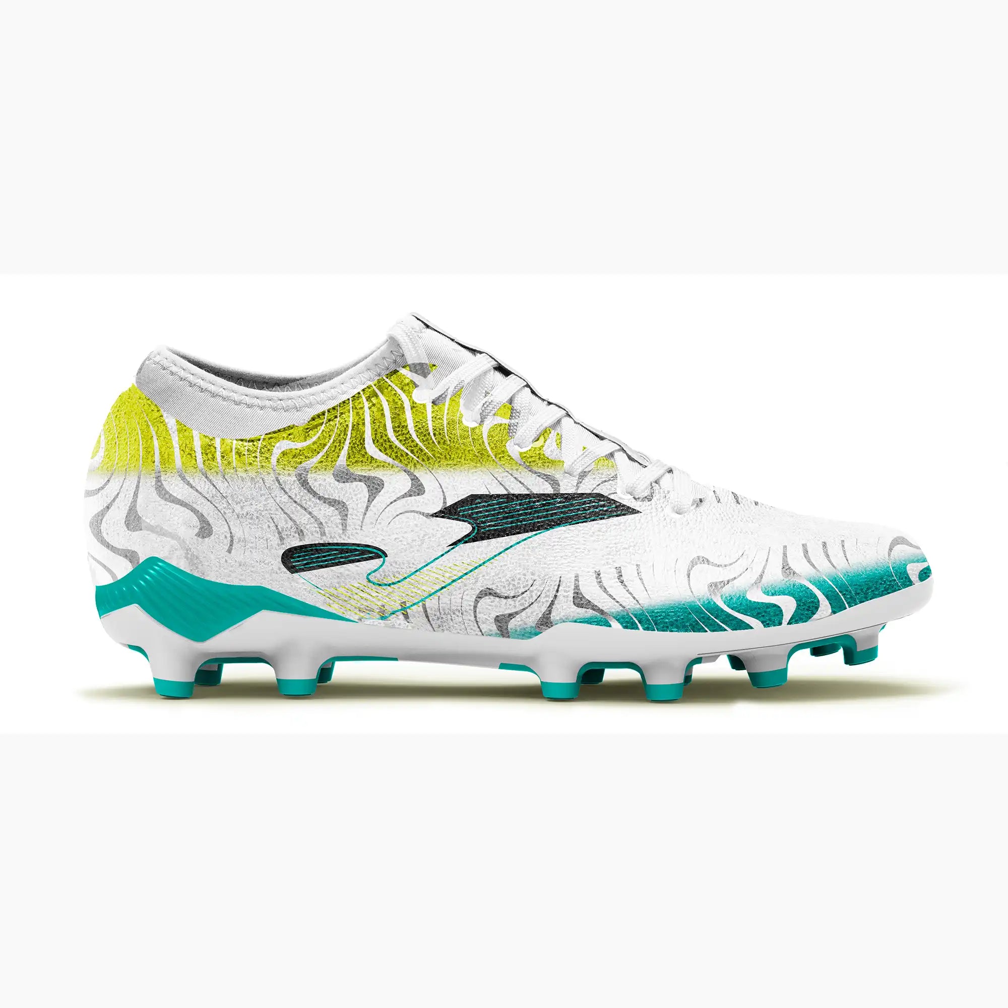 Comprar white-turquoise Joma Evolution Men/Women Firm Ground (FG) Cleats