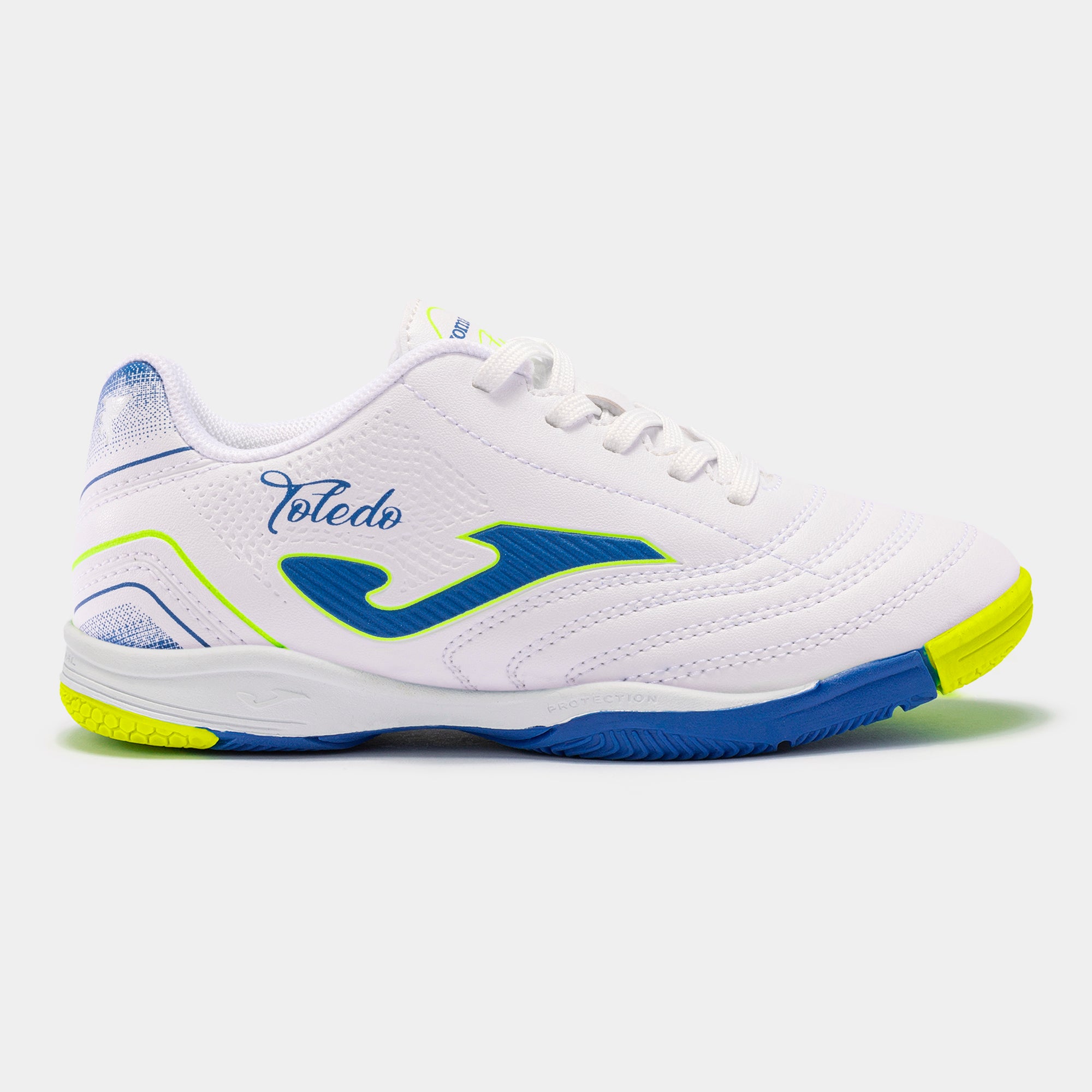 Joma Toledo Jr Kids/Youth Indoor Soccer Shoes - White