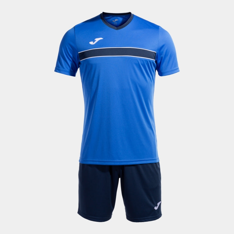 Joma Victory Blue sports jersey and shorts set