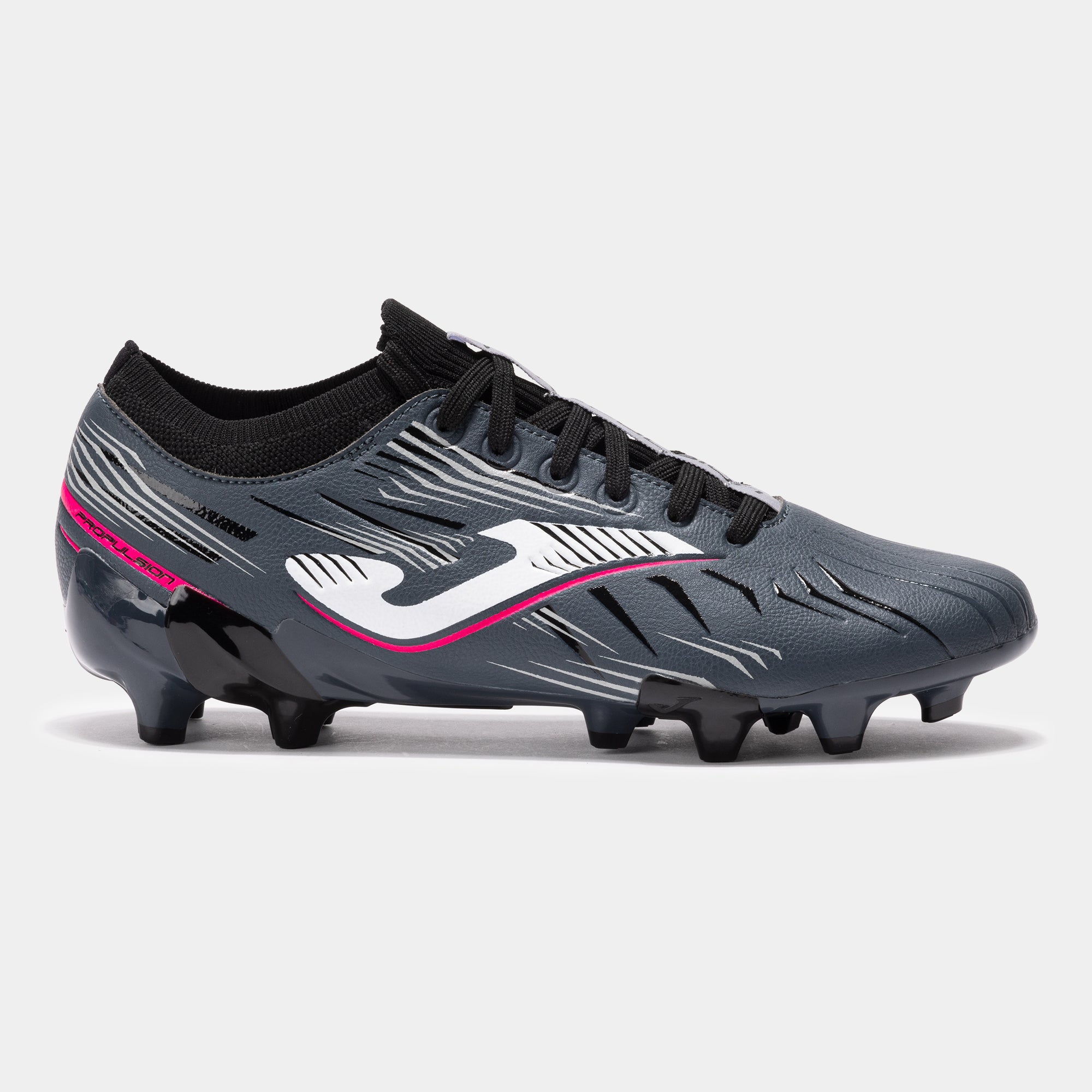 Joma Men's Propulsion 2522 Firm Ground (FG) Soccer Cleats. Upper made of lightweight synthetic leather of high durability.