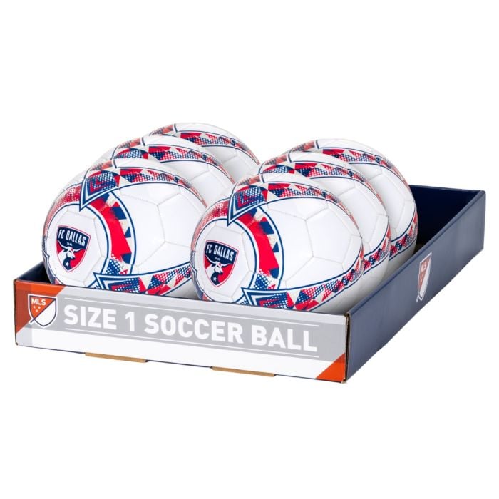 Franklin MLS FC Dallas Soccer Balls Size 1 - Pack of 6