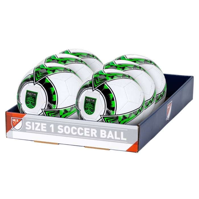 Franklin MLS Austin FC Soccer Balls Size 1 - Pack of 6