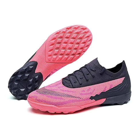 Buy pink Kids / Youth Soccer Turf Ultralight CR7 Soccer Cleats for Indoor or Artificial Grass.