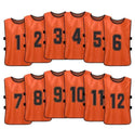 Tych3L Numbered Jersey Bibs Scrimmage Training Vests - 15