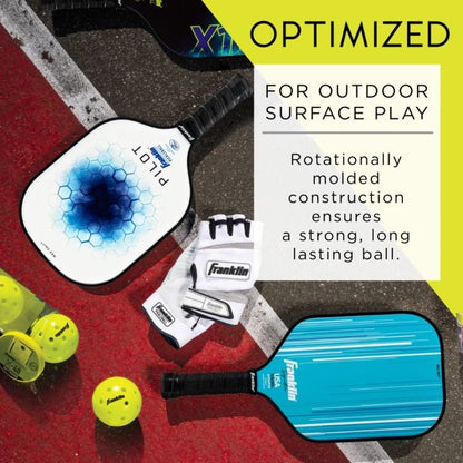 Franklin Pickleball X-40 Outdoor Pickleballs 3 Pack